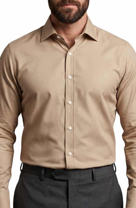 Stretch Cotton Dress Shirt