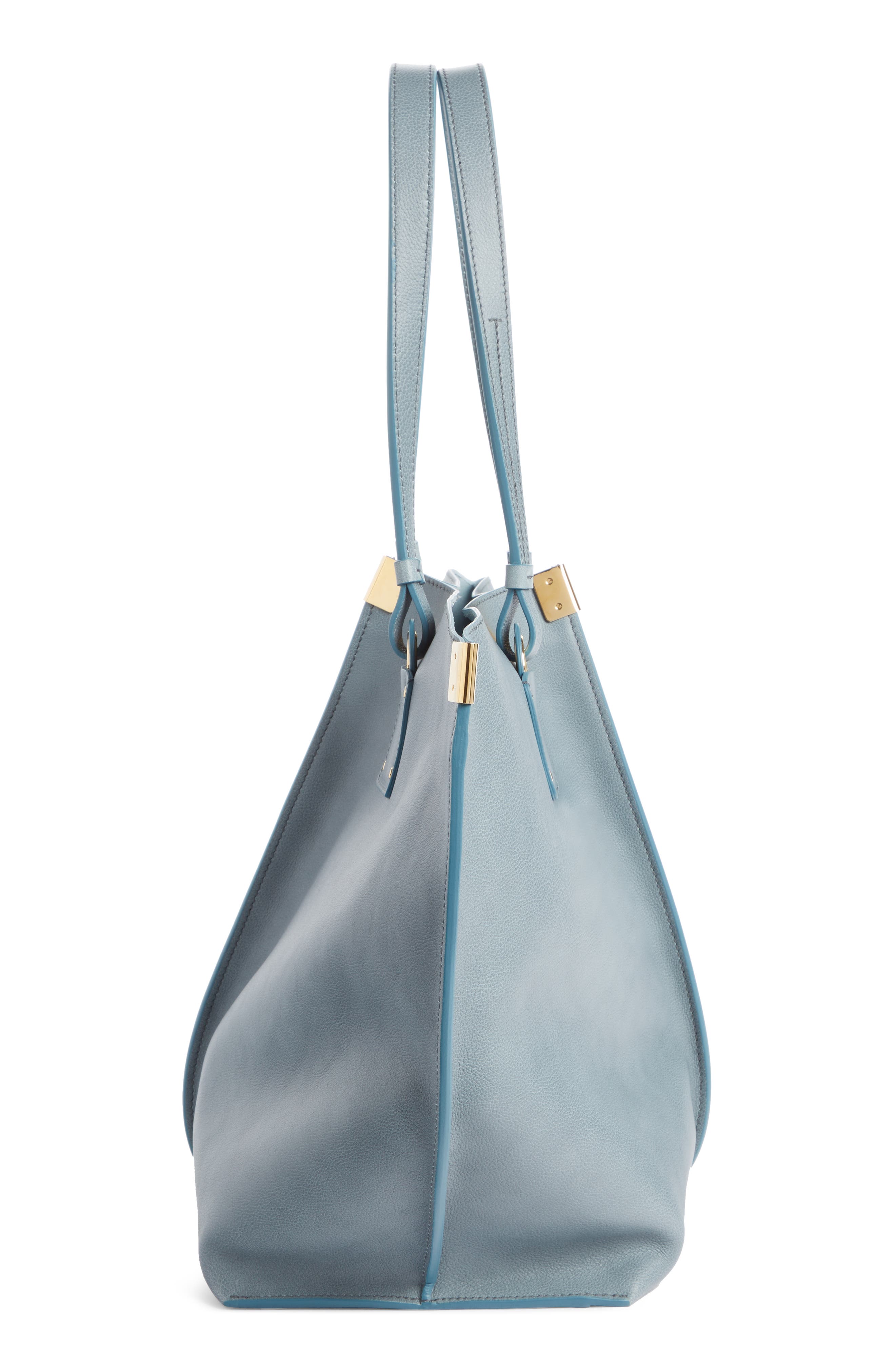 Chloé Vick Leather Tote, Alternate, color, 