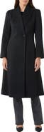 Sofia Cashmere Shawl Collar Pick Stitched Cashmere Princess Coat