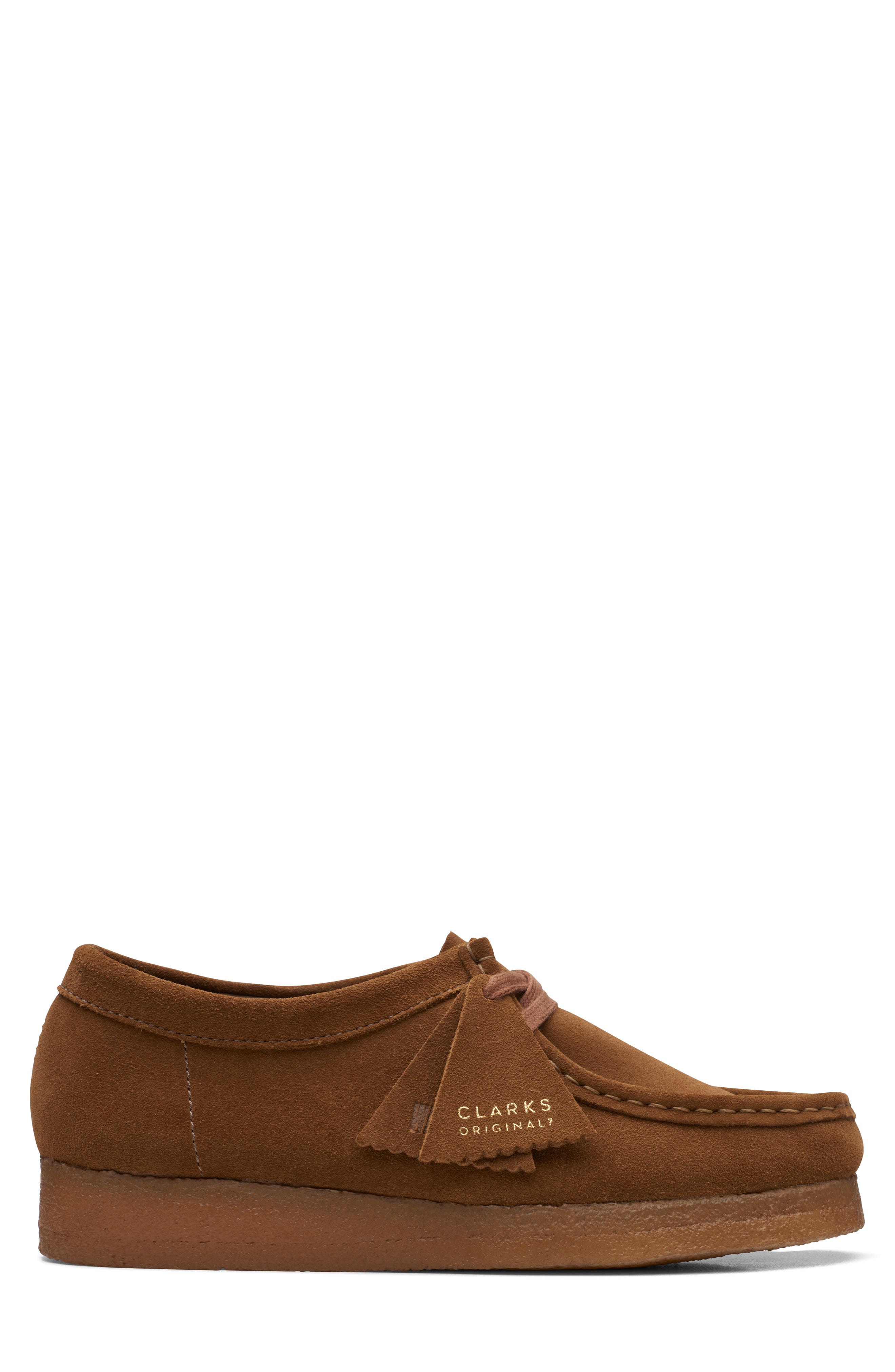Clarks<sup>®</sup> Originals Un Loop Ave Flat, Alternate, color, Cola Suede