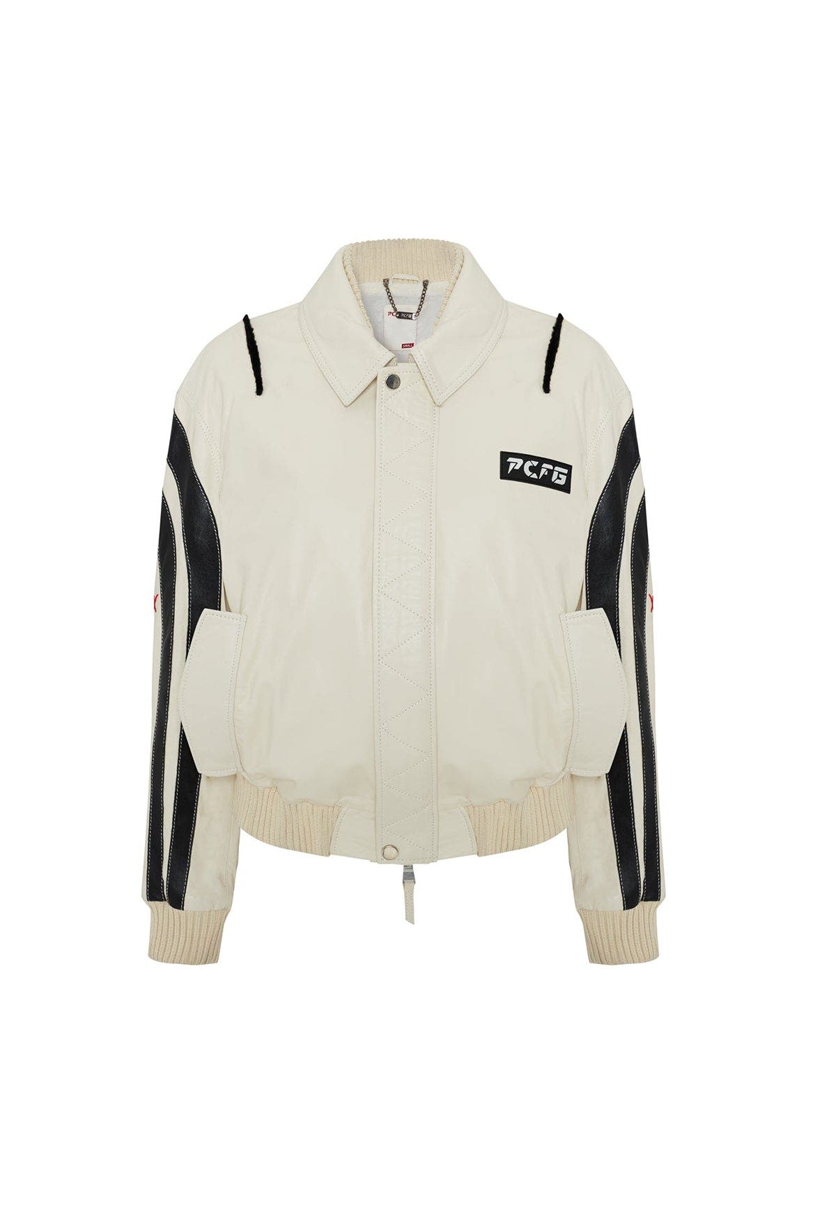 Boomerang Biker Leather Jacket