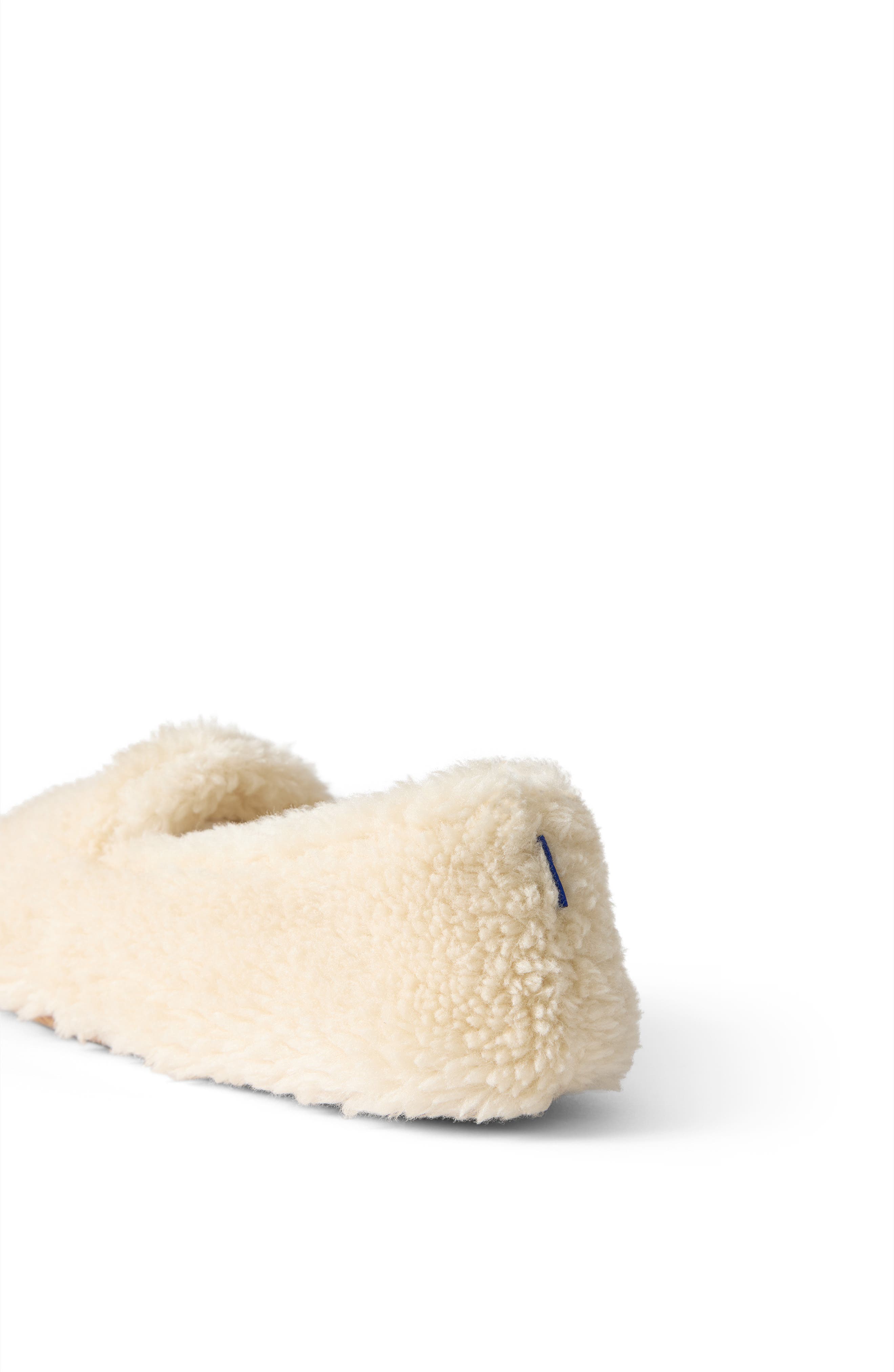 The Teddy Slipper, Alternate, color, OAT MILK