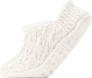 MeMoi Cable Chenille Fleece Lined Slipper Socks