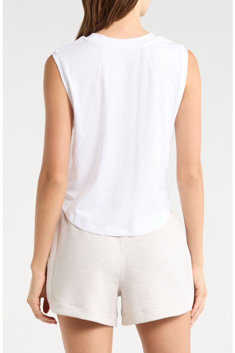 Pima Cotton Crop Tank, Alternate, color, BRILLIANT WHITE