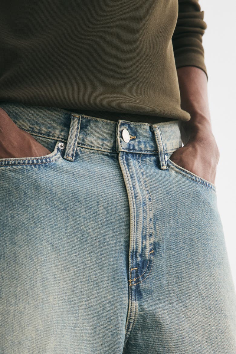 Fairfax Baggy Jeans, Alternate, color, Washed denim blue