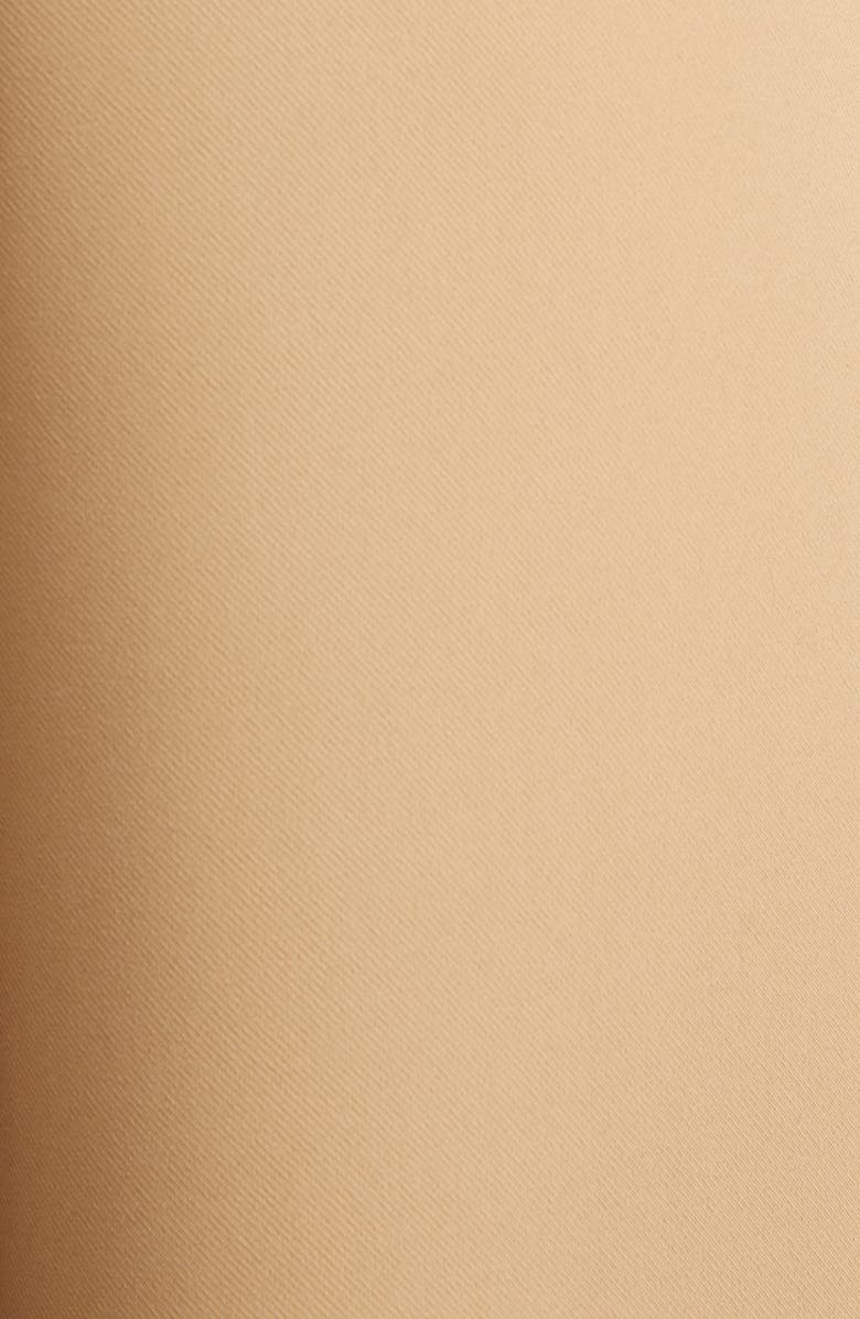 Veronica Beard Eugene Boxer Waist Side Stripe Gabardine Pants, Alternate, color, Khaki