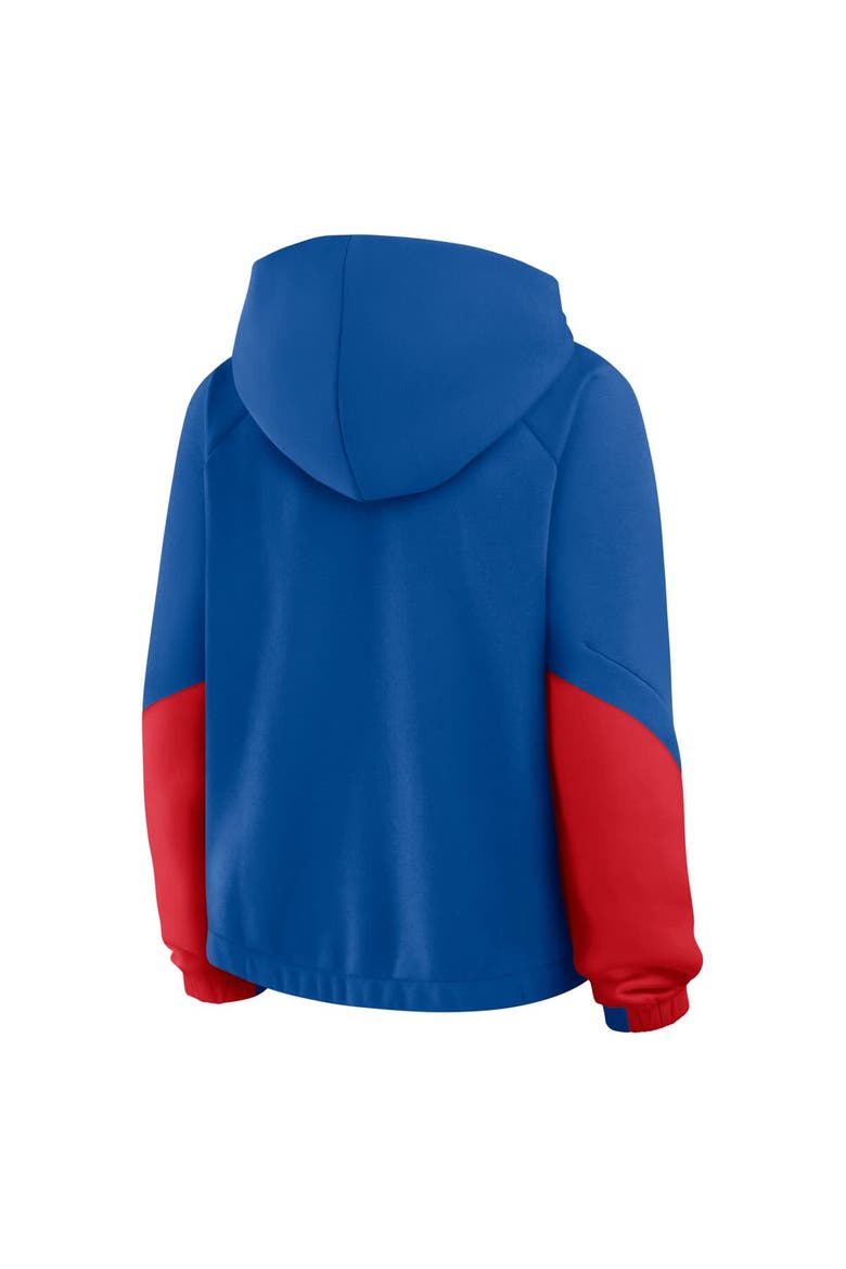 Women's Fanatics Royal Chicago Cubs Oversized Time to Win Pullover Hoodie, Alternate, color, Royal