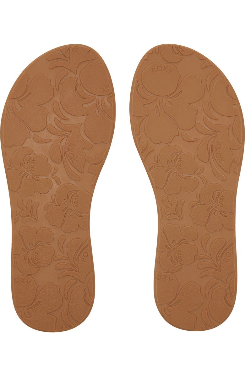 Roxy Dayzie Platform Slide Sandal, Alternate, color, Beige Multi