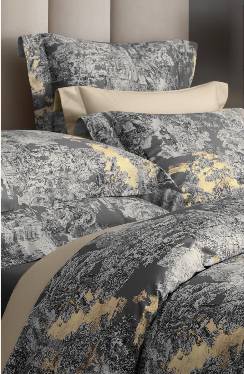 Togas Sievert pillowcase, Alternate, color, Grey