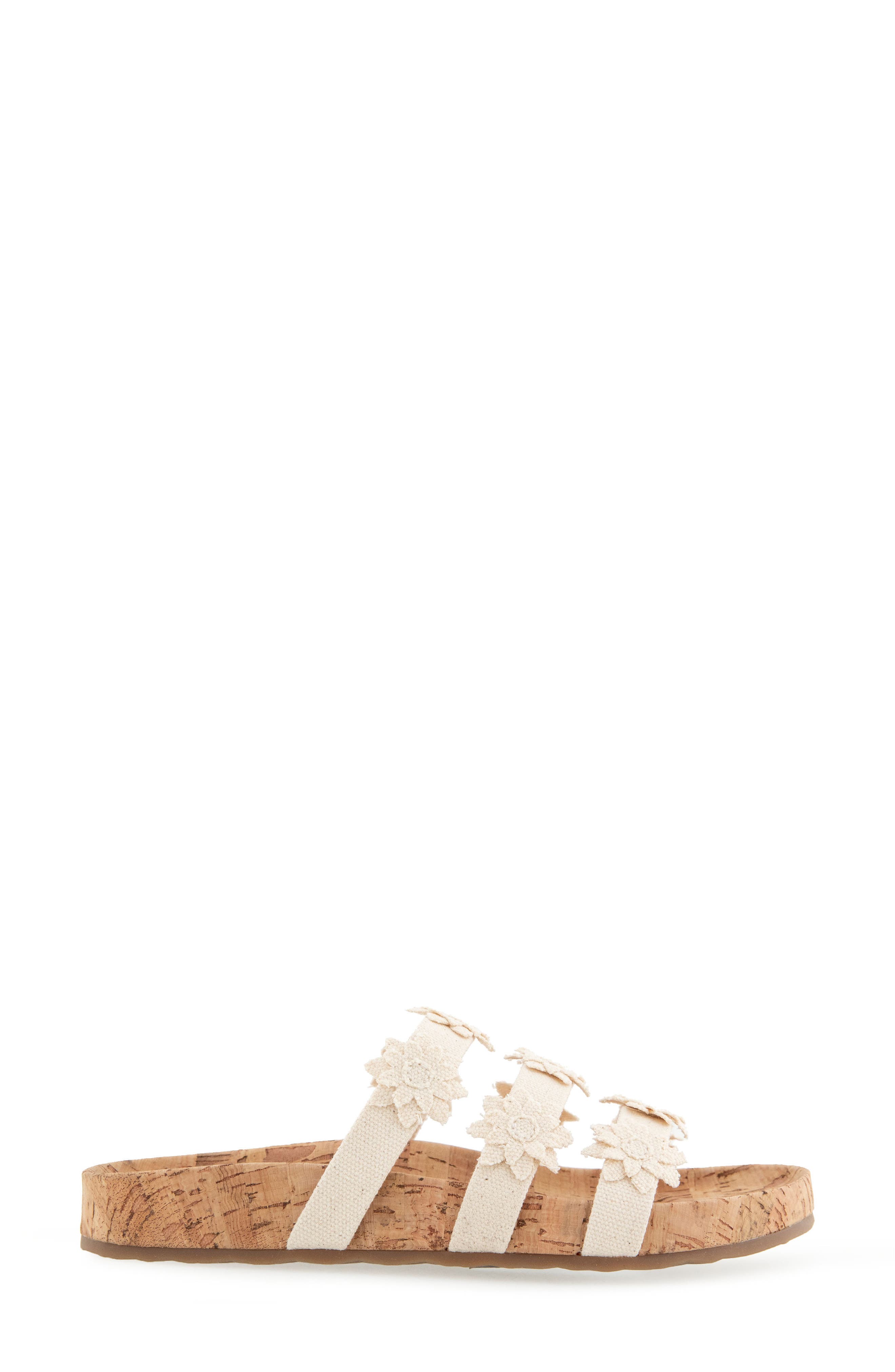 Leflor Sandal, Alternate, color, NATURAL CANVAS