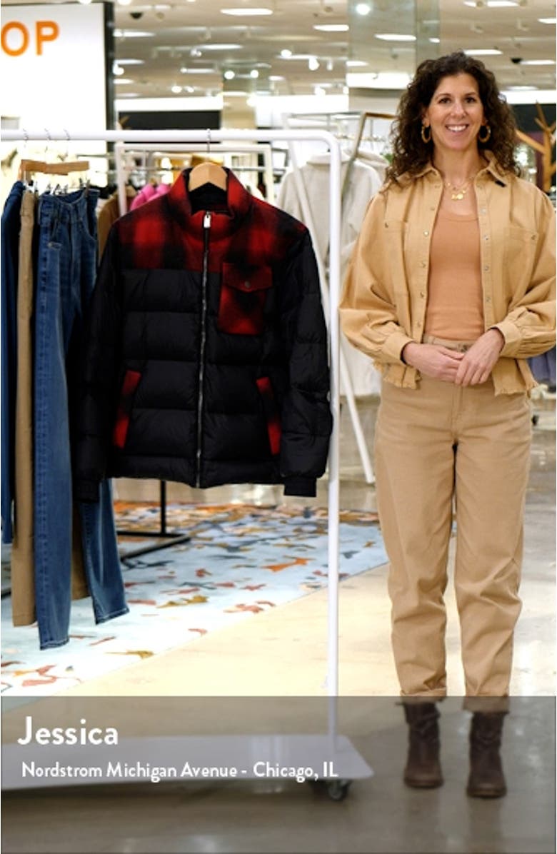 Grizzly Wool & Nylon 650-Fill Power Down Puffer Coat, sales video thumbnail