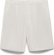MANGO Slim Fit Stretch Cotton Chino Shorts