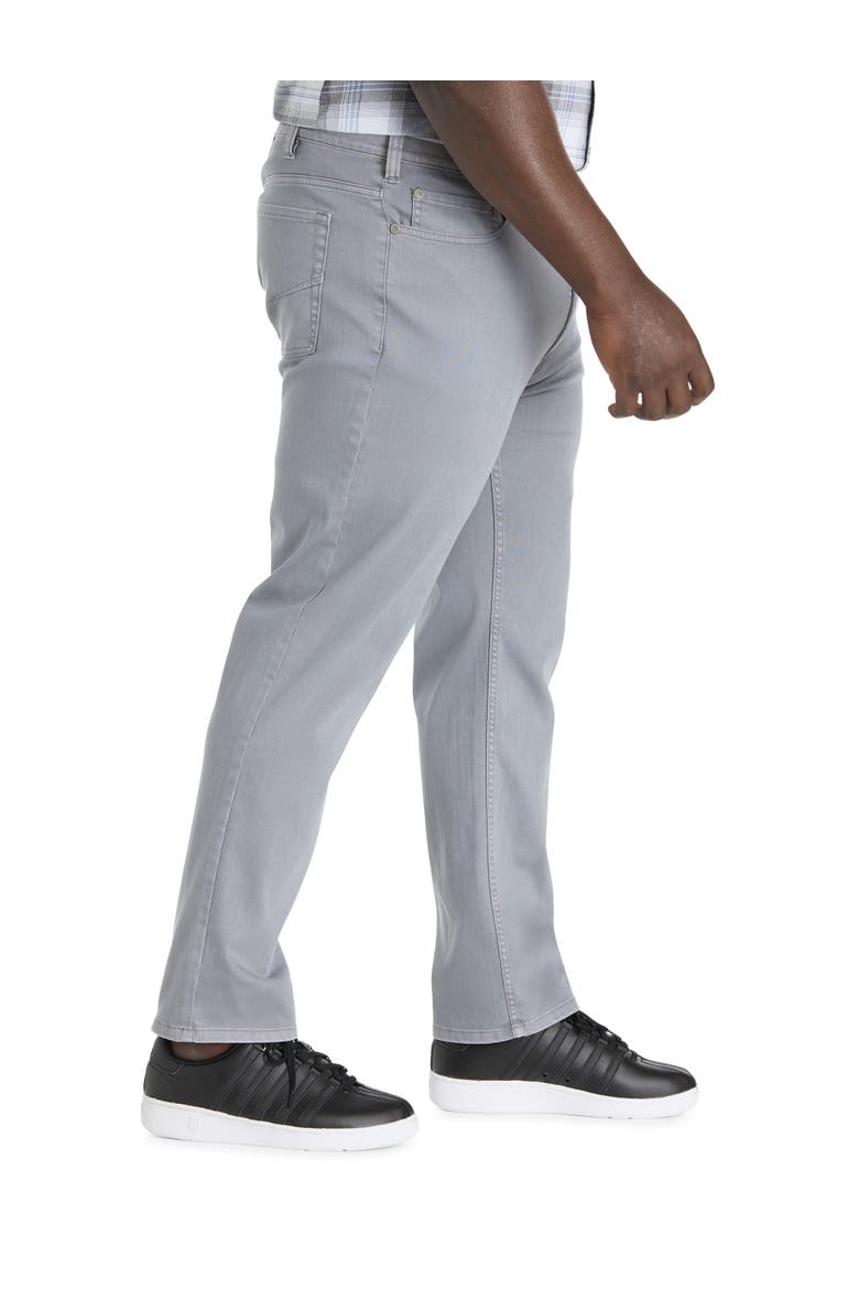 Big & Tall Athletic-Fit 5-Pocket Everyday Stretch Performance Twill Pants, Alternate, color, TRADEWINDS