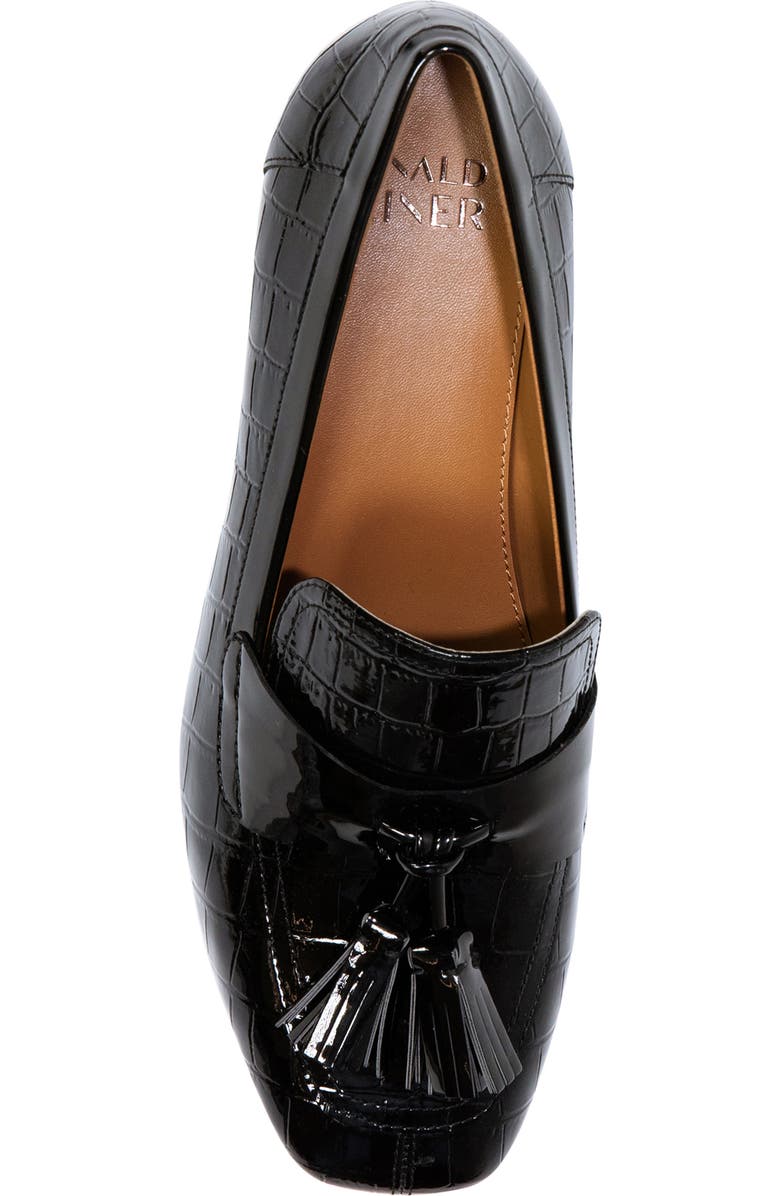 Donald Pliner Kressida Croc Embossed Tassel Loafer, Alternate, color,