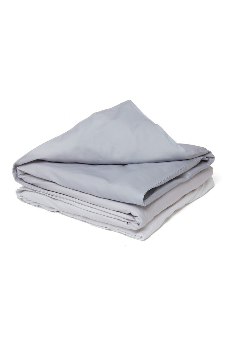 Cotton Weighted Blanket (Nordstrom Exclusive), Main, color, GREY