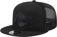 New Era Men's New Era Black Los Angeles Lakers Block Split Panel 9FIFTY Snapback Hat