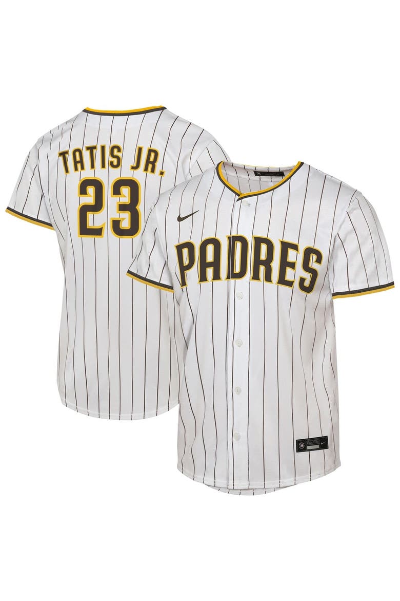 Youth Nike Fernando Tatis Jr. White San Diego Padres Home Replica Player Jersey, Main, color, White