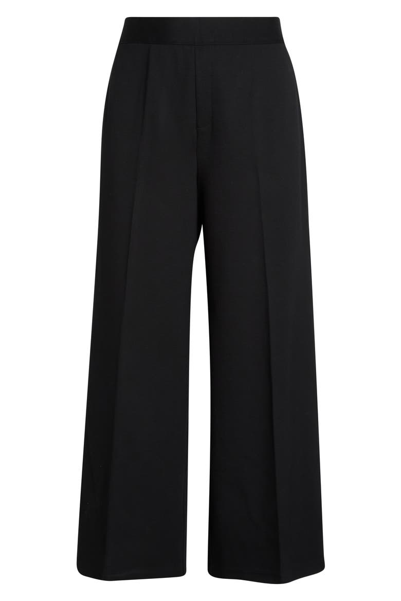 SPANXsupersmooth™ PerfectFit Ponte Wide Leg Pants, Alternate, color, CLASSIC BLACK