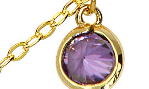 Lily Nily Kids' Cubic Zirconia Charm Necklace In Pink Multi