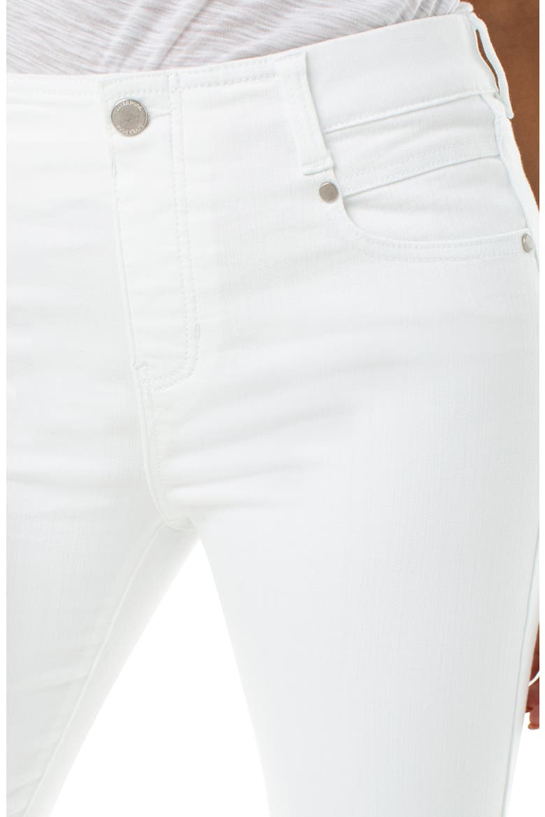 Gia Glider Cruiser Denim Shorts, Alternate, color, BRIGHT WHITE