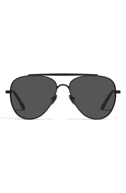 Free Fall 60mm Polarized Aviator Sunglasses