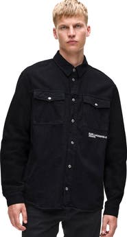 Karl Lagerfeld Jeans Men's Karlism Overshirt
