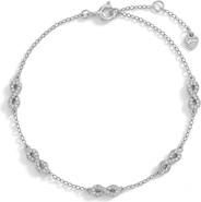 In Season Jewelry CZ Infinity Girls Bracelet