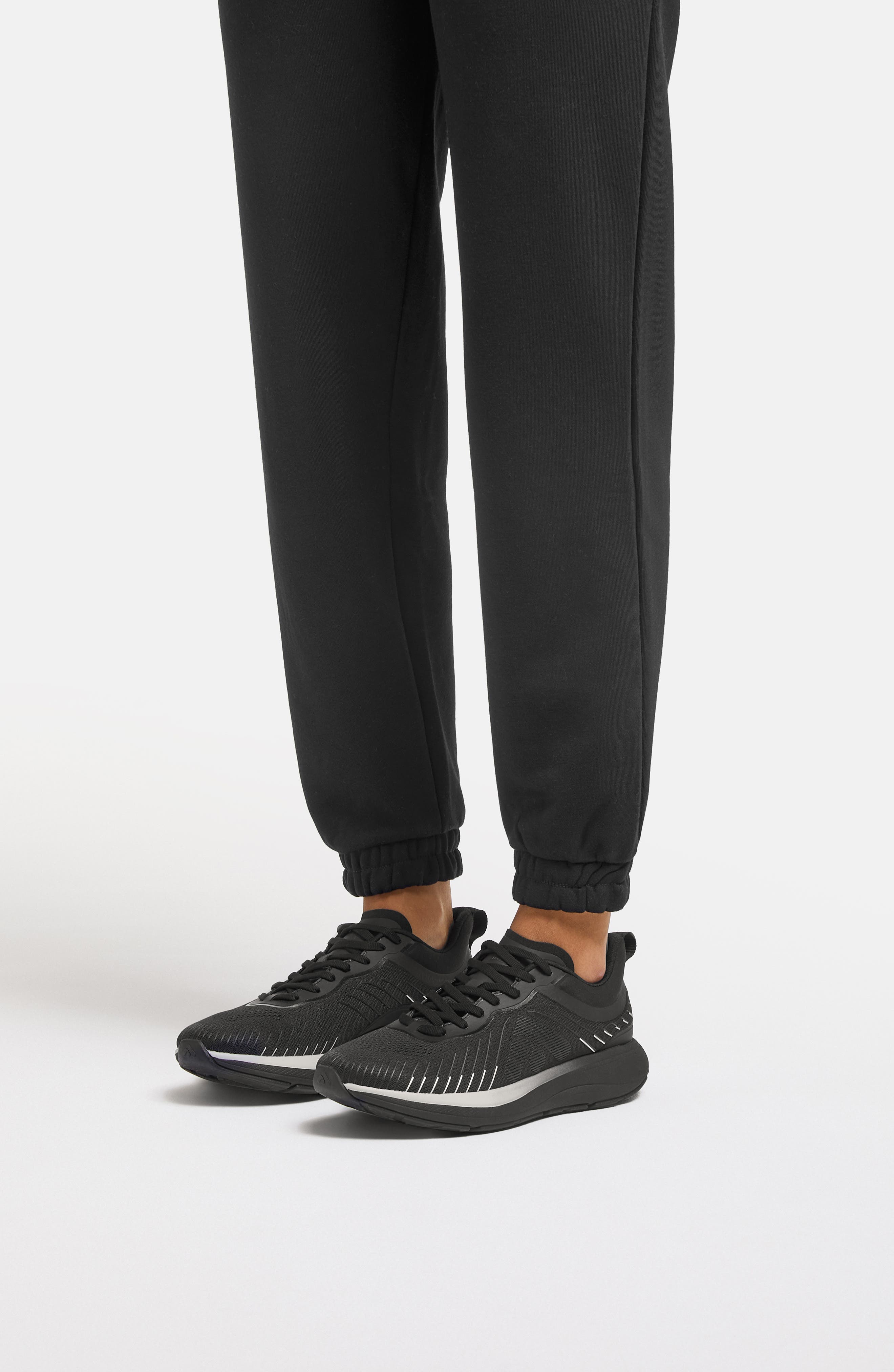 FitFlop FF Runner Mesh Sneaker, Alternate, color, Black