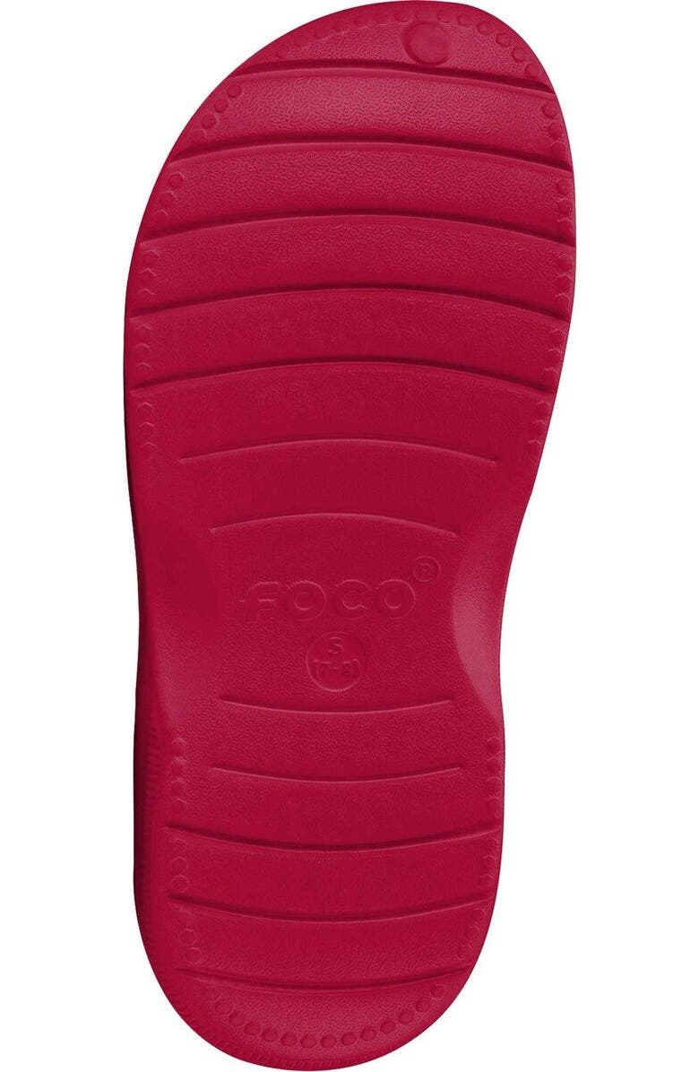 FOCO Men's FOCO Alabama Crimson Tide Big Logo Sherpa-Lined Clog Slippers, Alternate, color,