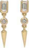 Anzie Mélia Carré Dagger Earrings