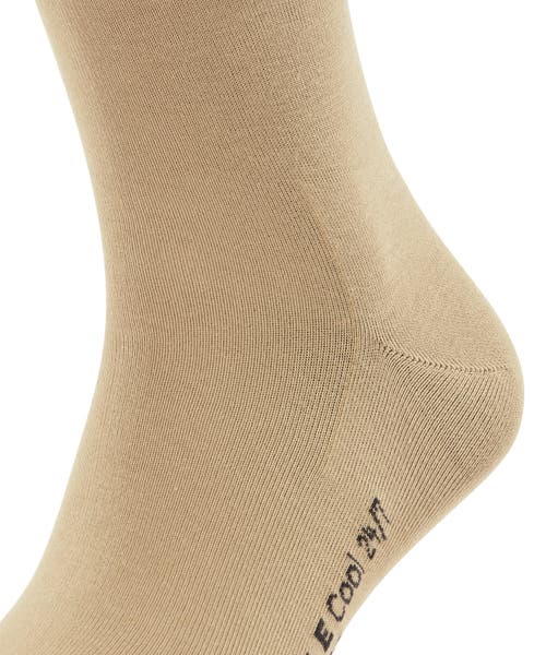 Falke Cool 24/7 Cooling Dress Socks In Nude