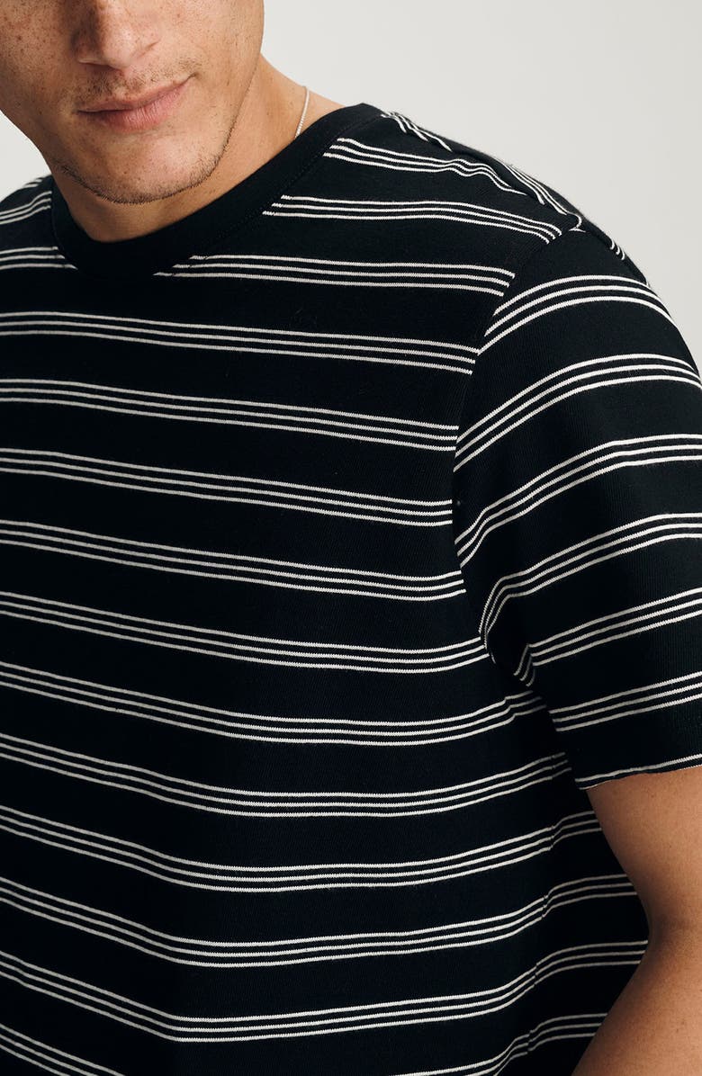 Mavi Jeans Regular Fit Stripe Cotton T-Shirt, Alternate, color,