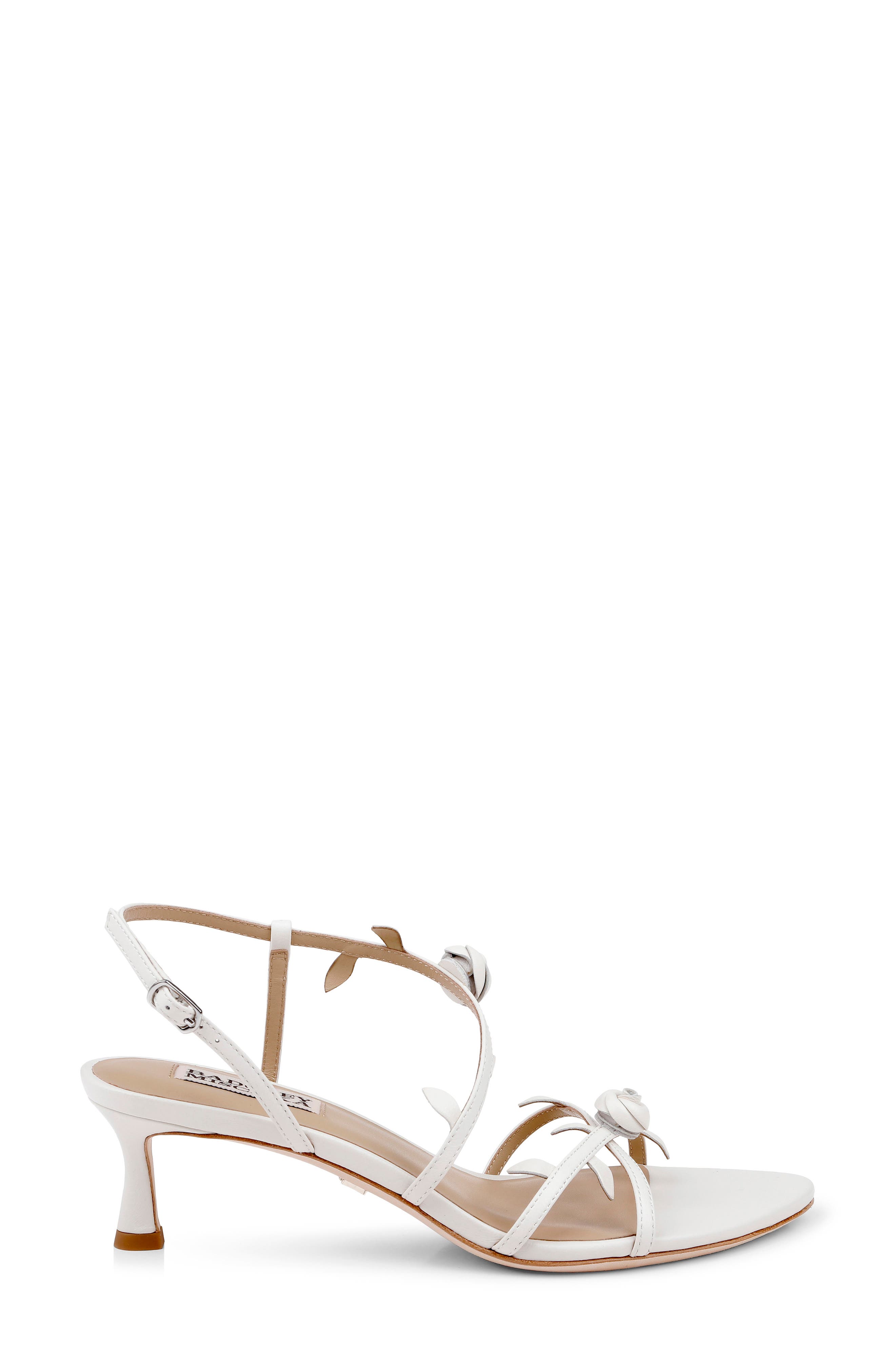 BADGLEY MISCHKA Orland Sandal, Alternate, color, White Leather