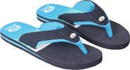 Animal Jekyl Contrast Flip Flops