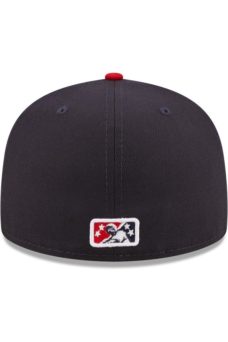 Men's New Era Navy Springfield Cardinals Authentic Collection 59FIFTY Fitted Hat, Alternate, color, Navy