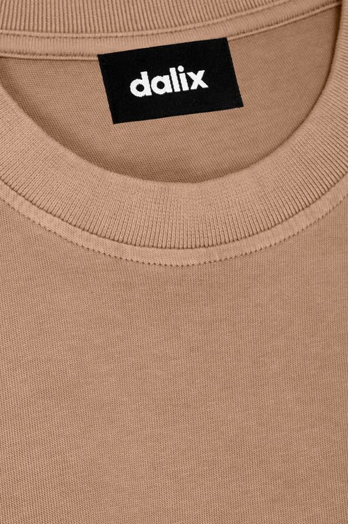 Dalix Mens Lil Smile Heavyweight Pigment Dye Tee