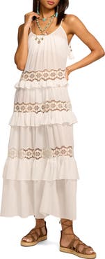 Ramy Brook Lisbeth Ruffle Maxi Dress