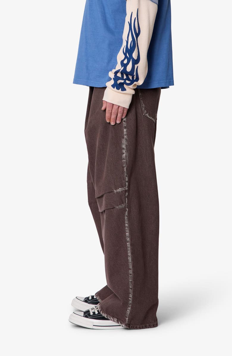 mnml Pleated Denim Jeans, Alternate, color, 