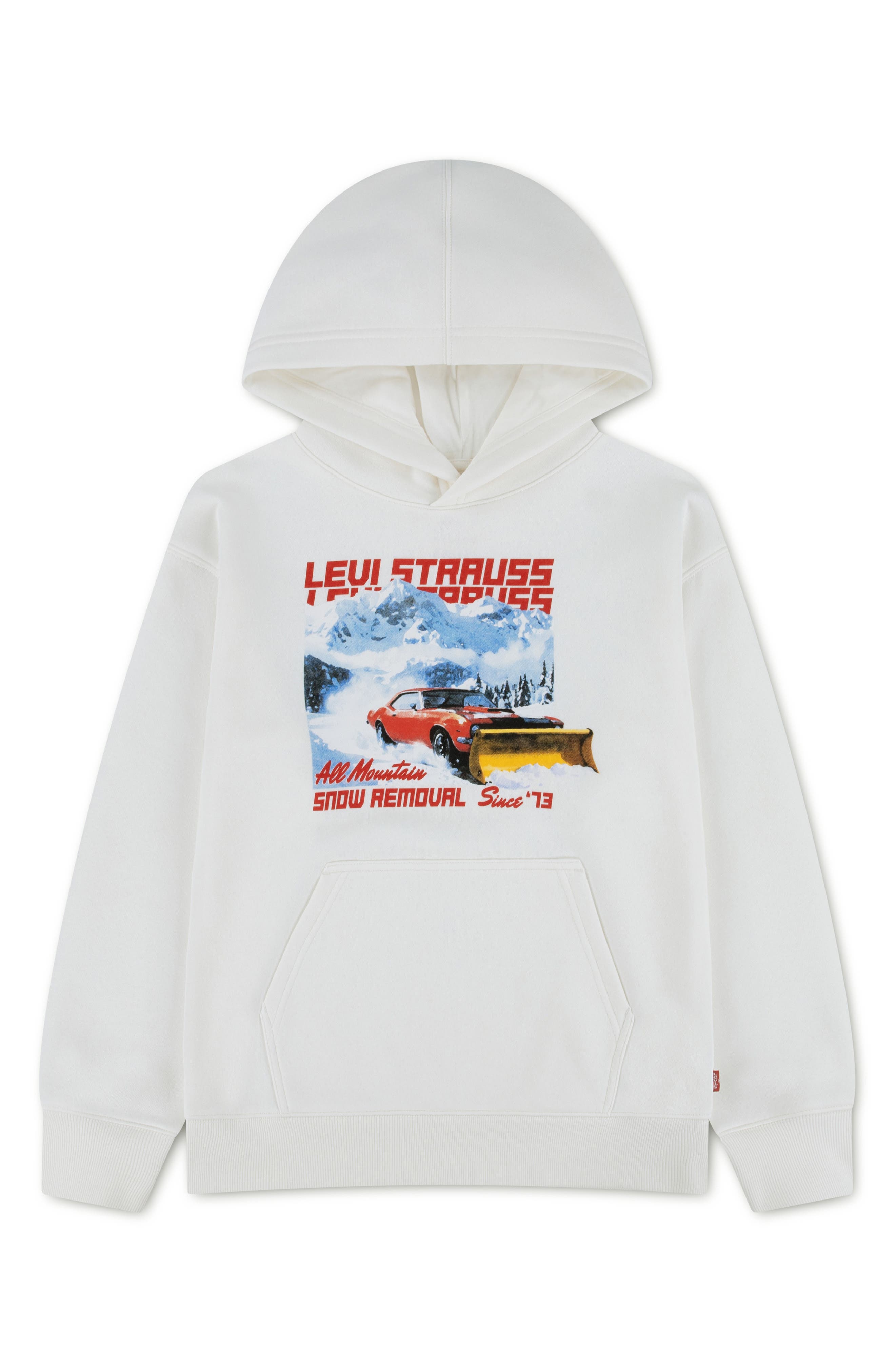 Kids' Snow Plow Graphic Hoodie