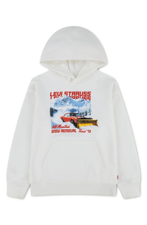 Kids' Snow Plow Graphic Hoodie