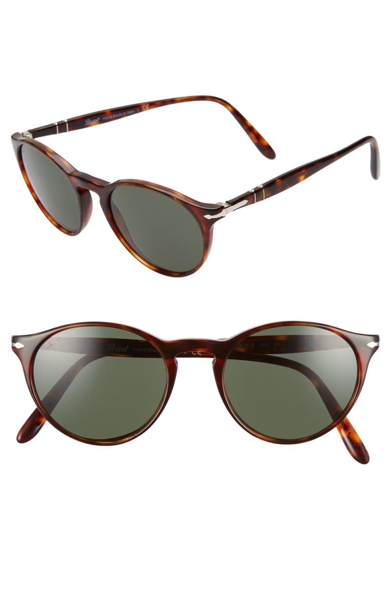 Persol 50mm Round Sunglasses, Main, color, 