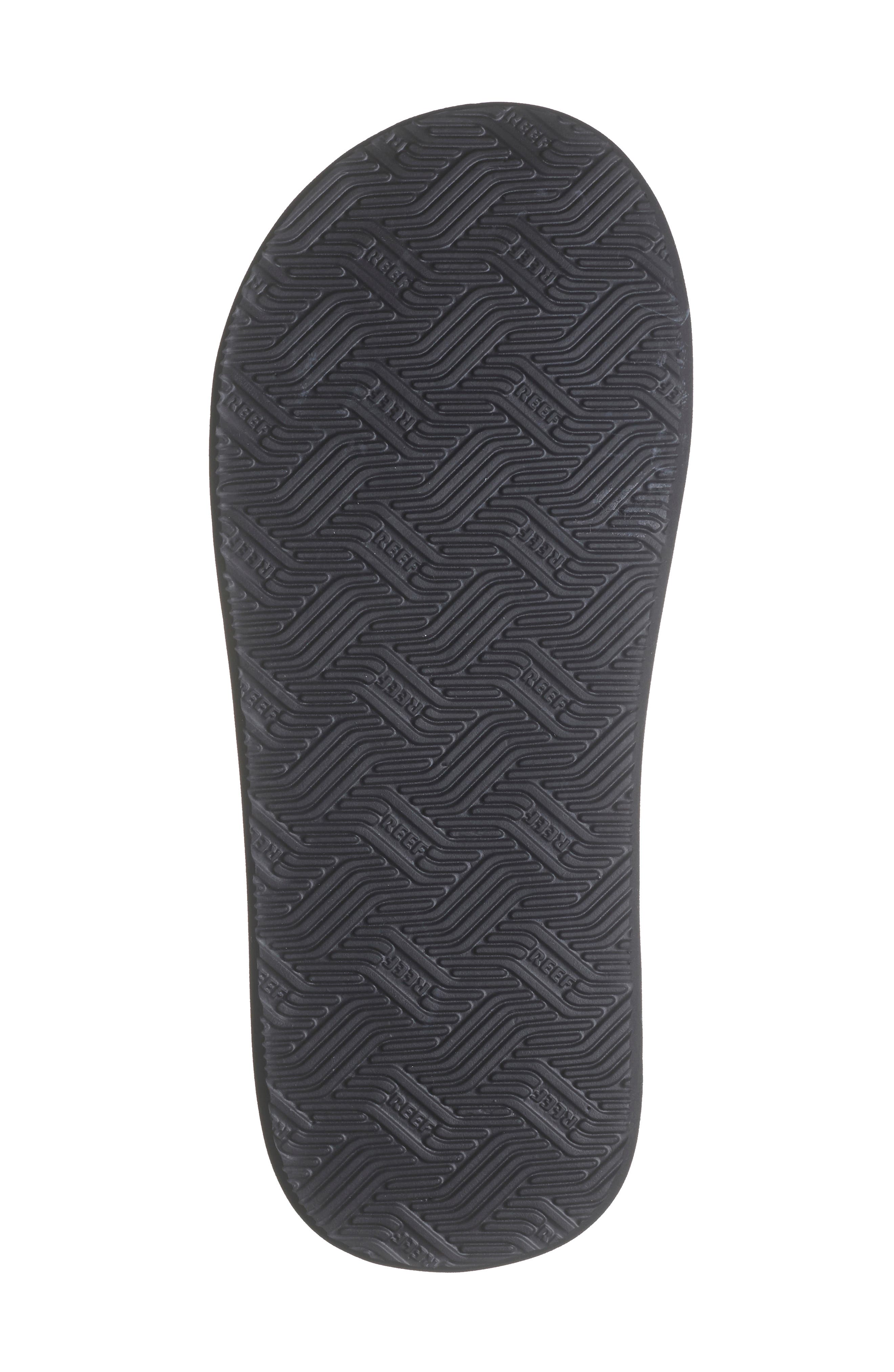 The Layback Flip Flop, Alternate, color, BLACK