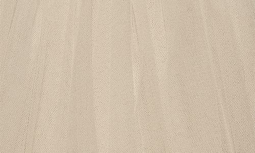 Iris & Ivy Kids' Sleeveless Tiered Mesh Dress In Brown