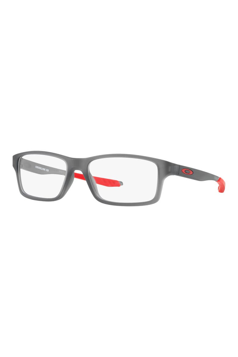 Kids' Crosslink® XS 51mm Rectangular Optical Glasses, Alternate, color, GREY