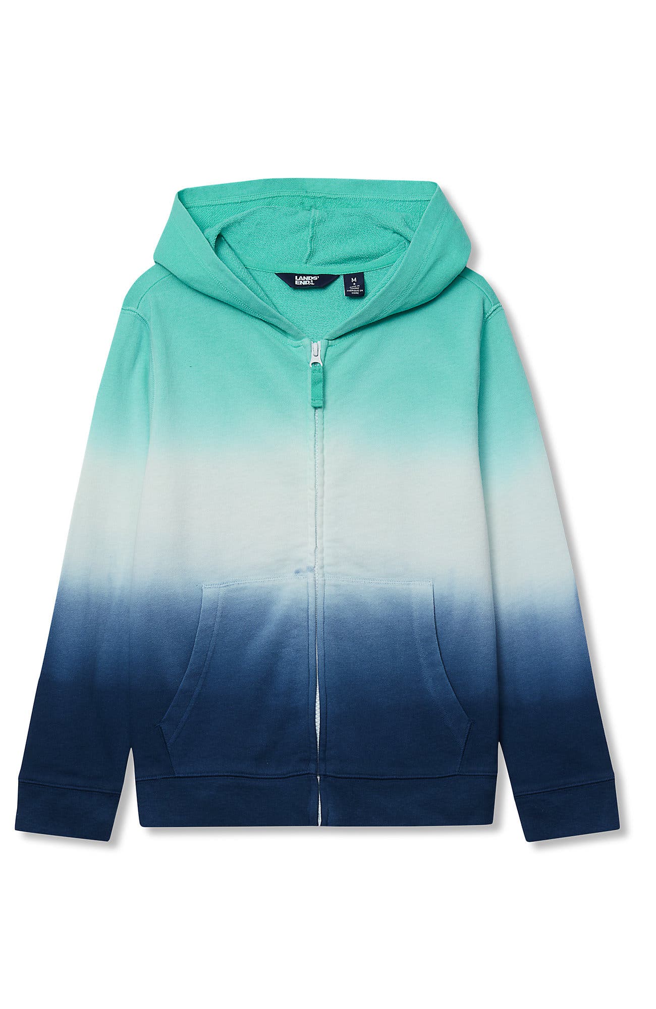 selected Mint/Blue Dip Dye