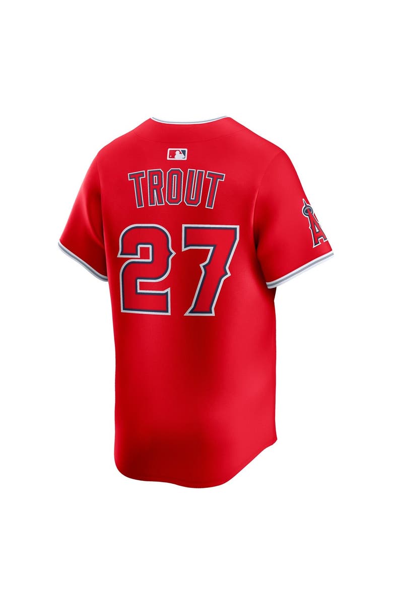 Nike Men's Nike Mike Trout Red Los Angeles Angels Alternate Limited Player Jersey, Alternate, color, Red