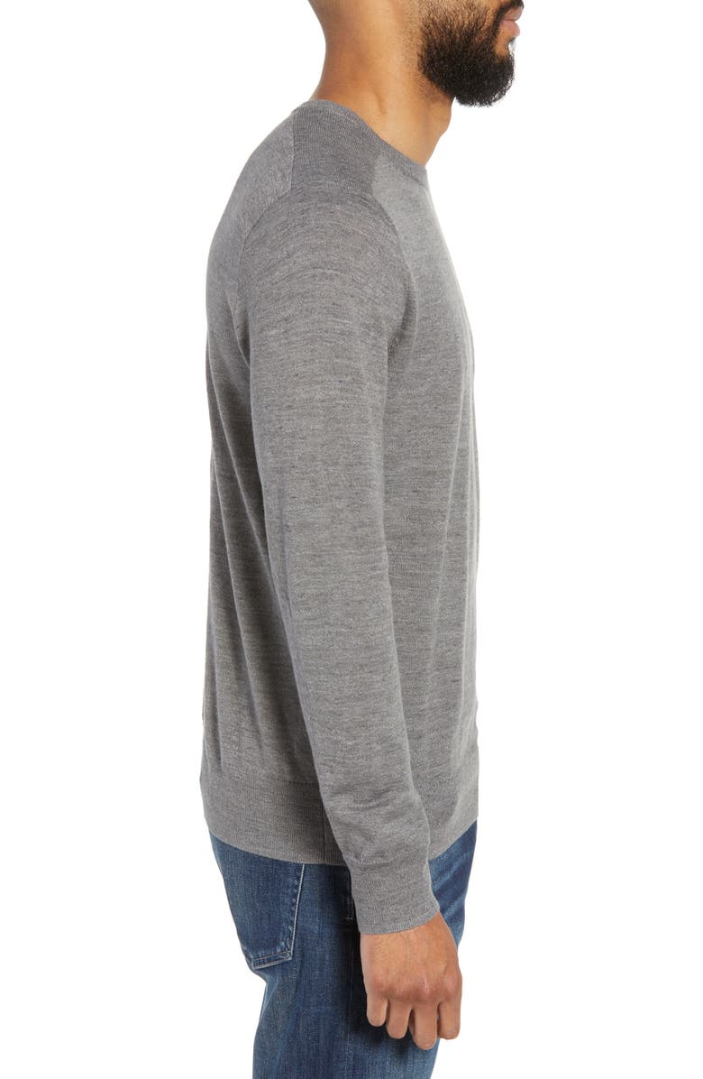 J.Crew Cotton Blend Crewneck Sweater, Alternate, color, 