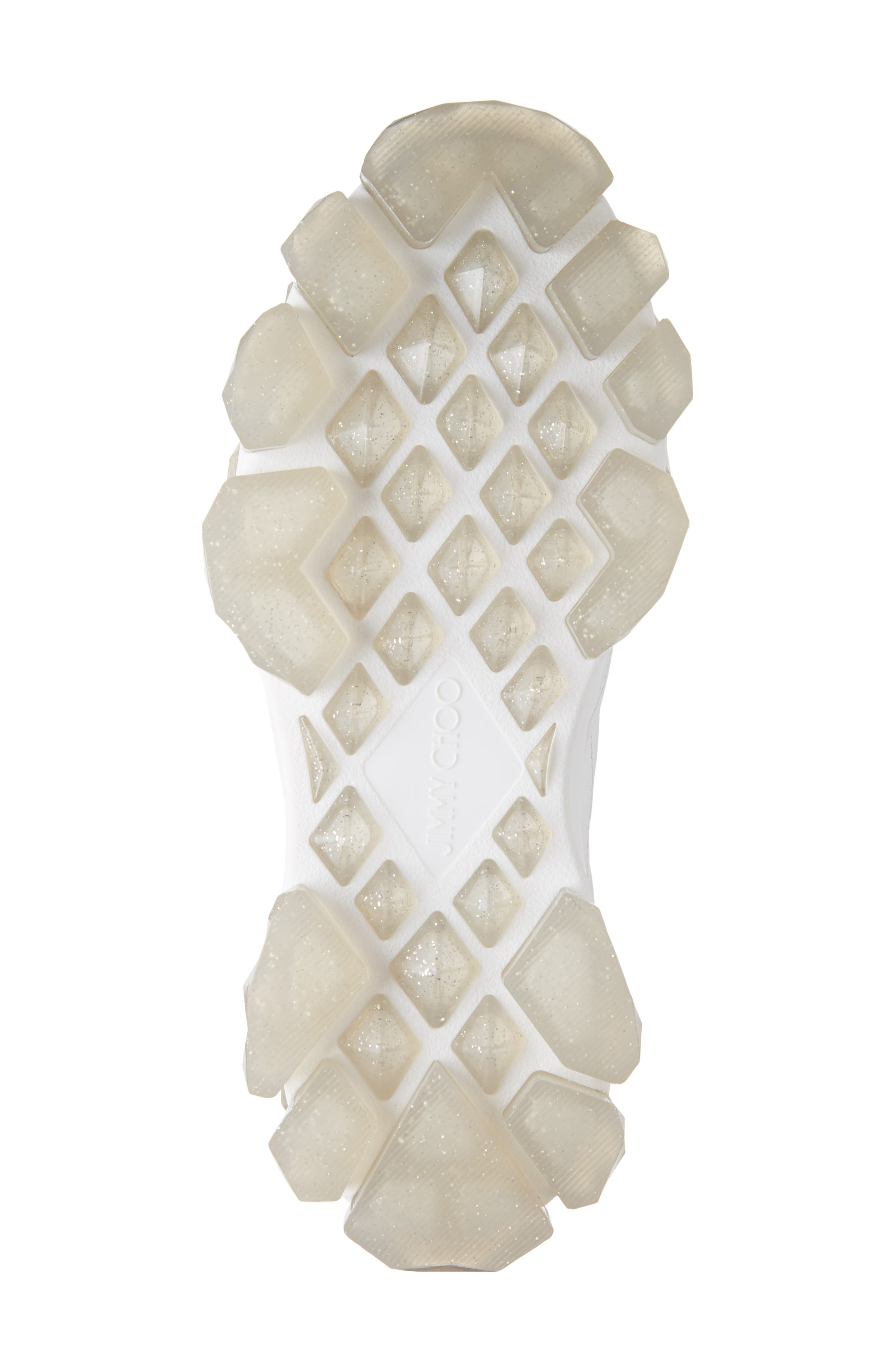 Jimmy Choo Crystal Embellished Low Top Sneaker, Alternate, color, 