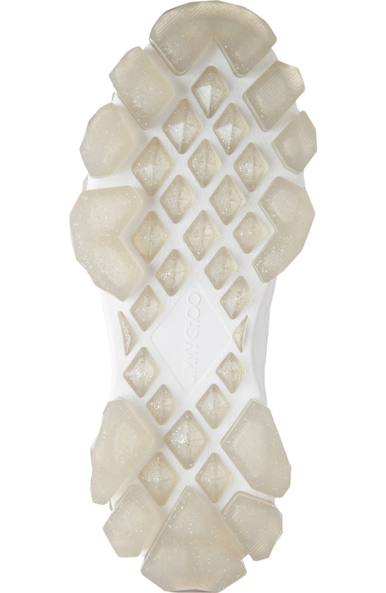 Jimmy Choo Crystal Embellished Low Top Sneaker, Alternate, color,