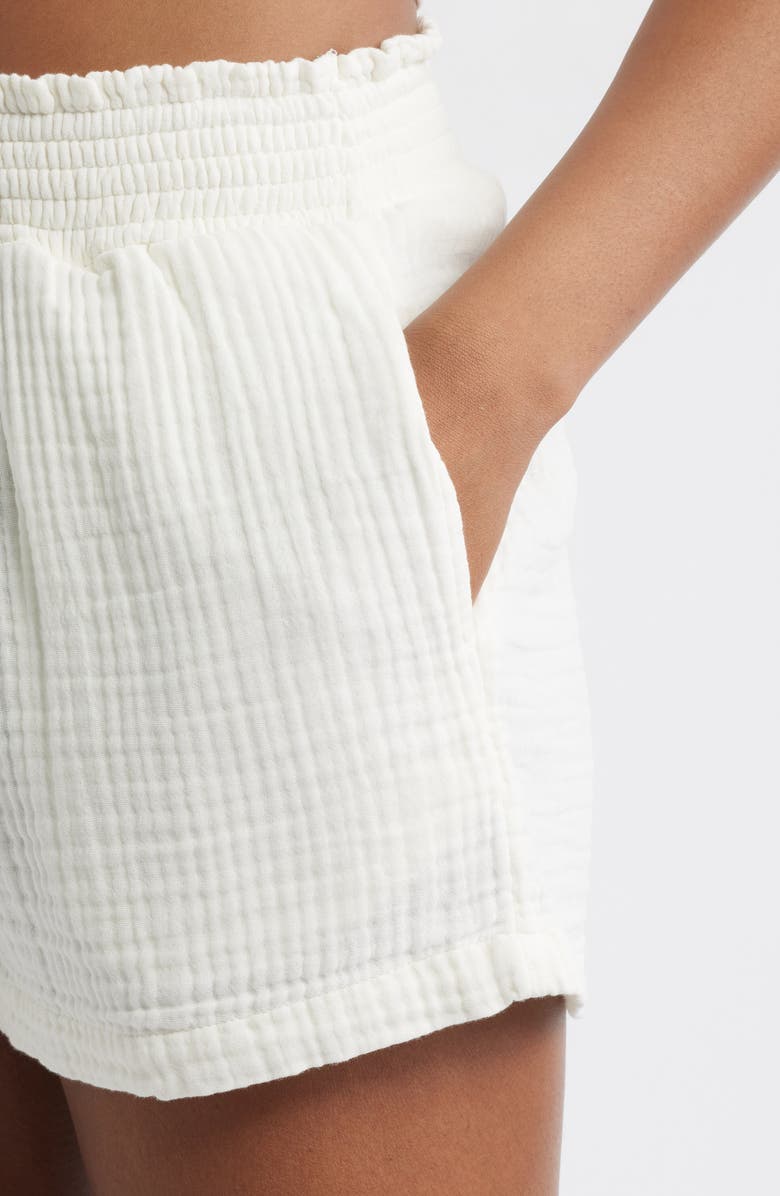 Billabong In the Waves Cotton Gauze Shorts, Alternate, color, 